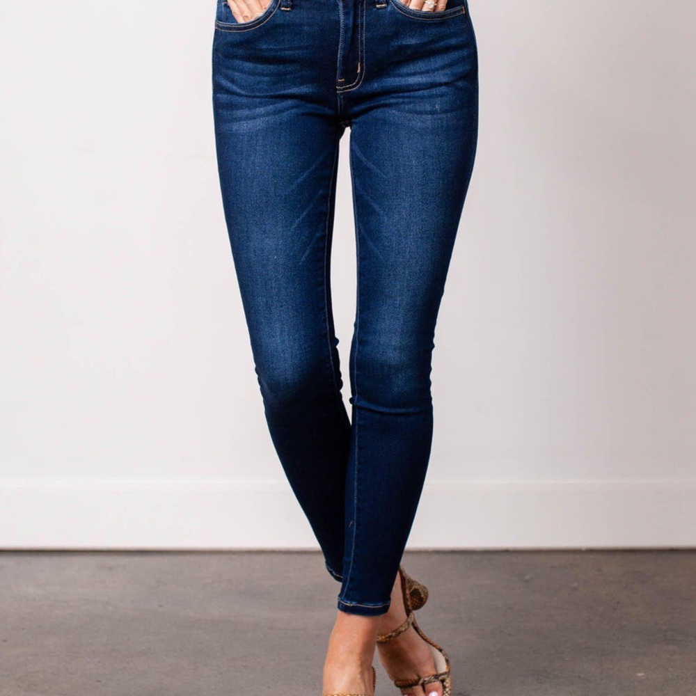 Flying Monkey Day Dreamer Mid-Rise Ankle Skinny Jeans- Size 25